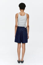 RELAXED JEAN SHORT - INDGO