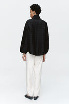 AGNES JACKET - BLACK/IVORY