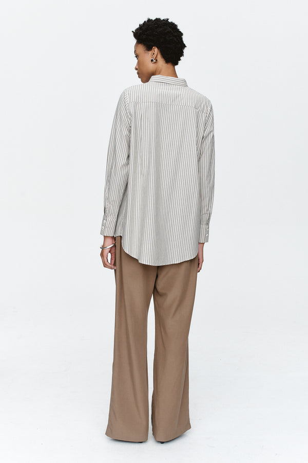 FOUNDATIONS SHIRT - EUCALYPTUS STRIPE