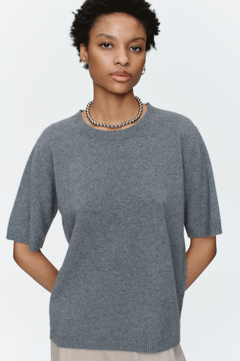 HERA TOP - PEWTER