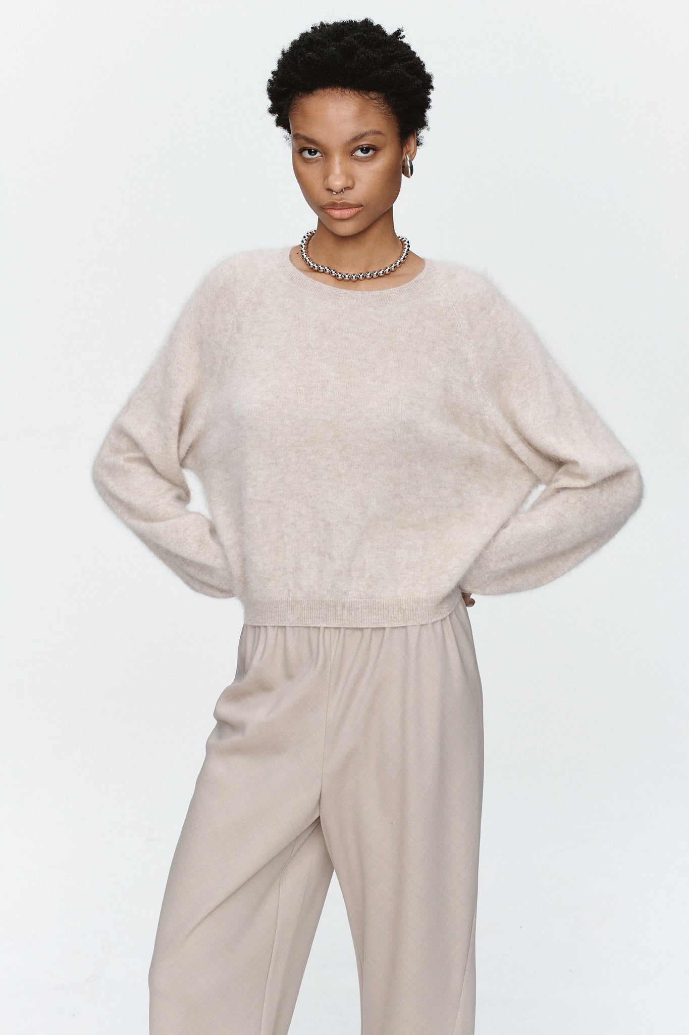 MAGDA JUMPER - MACADAMIA