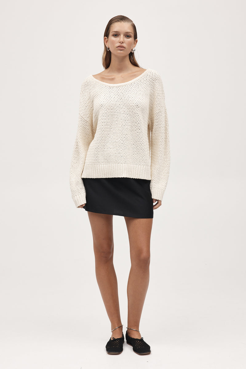 AUGUSTE JUMPER - IVORY