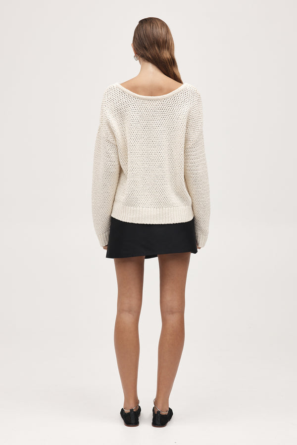 AUGUSTE JUMPER - IVORY