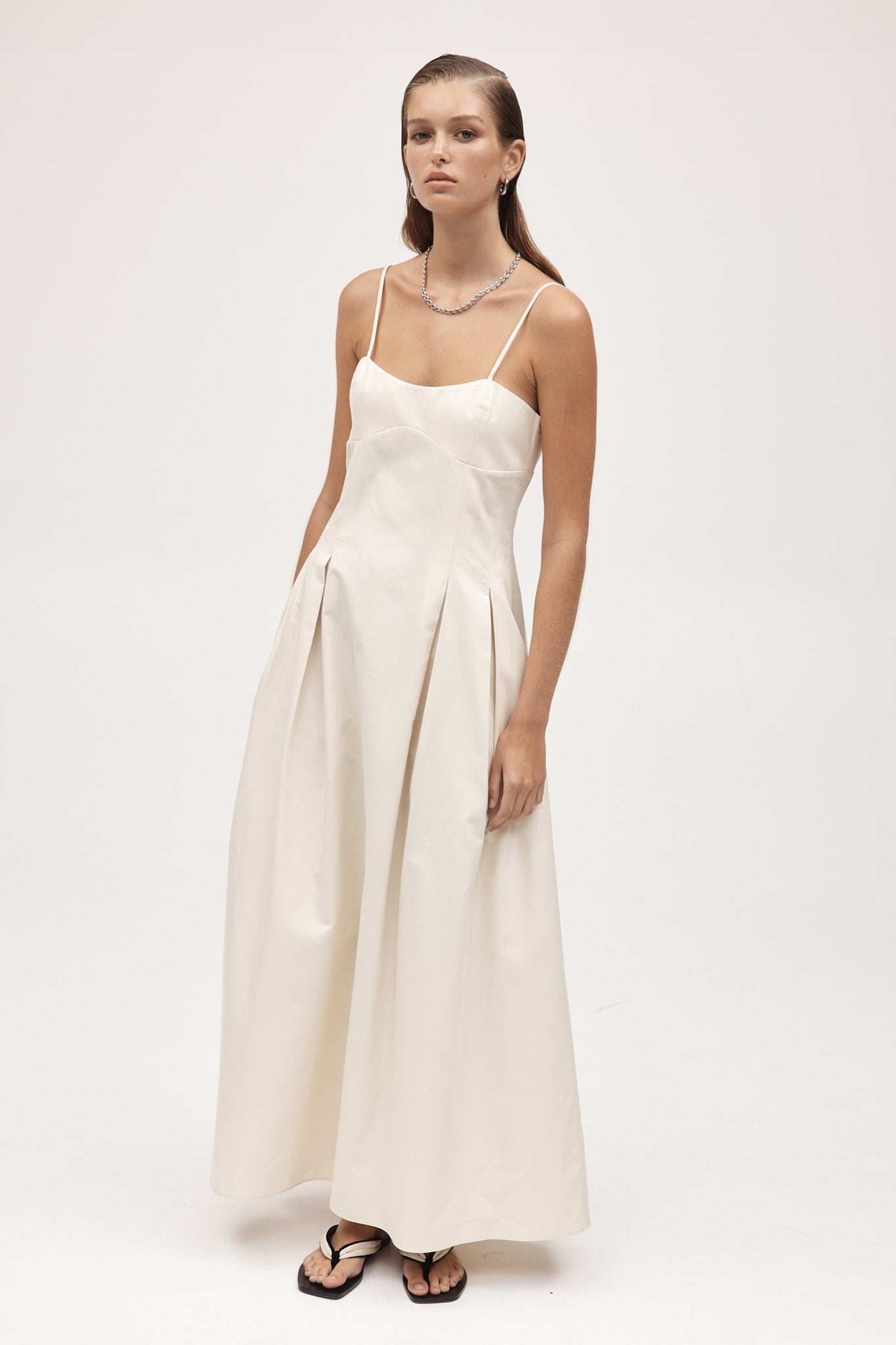 DIANA DRESS - IVORY