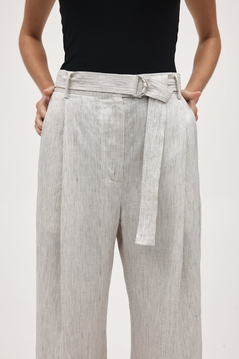 LILI PANT - TWILL STRIPE