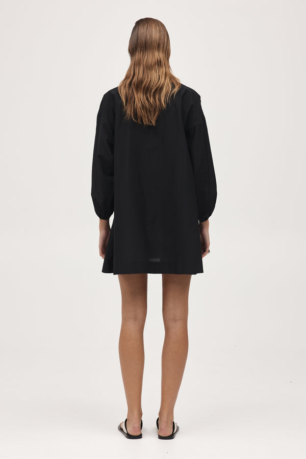 MYLA DRESS - BLACK