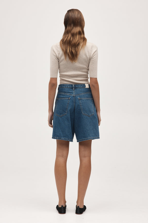 RELAXED JEAN SHORT - HERITAGE BLUE