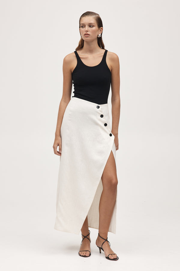 ROWAN SKIRT - IVORY