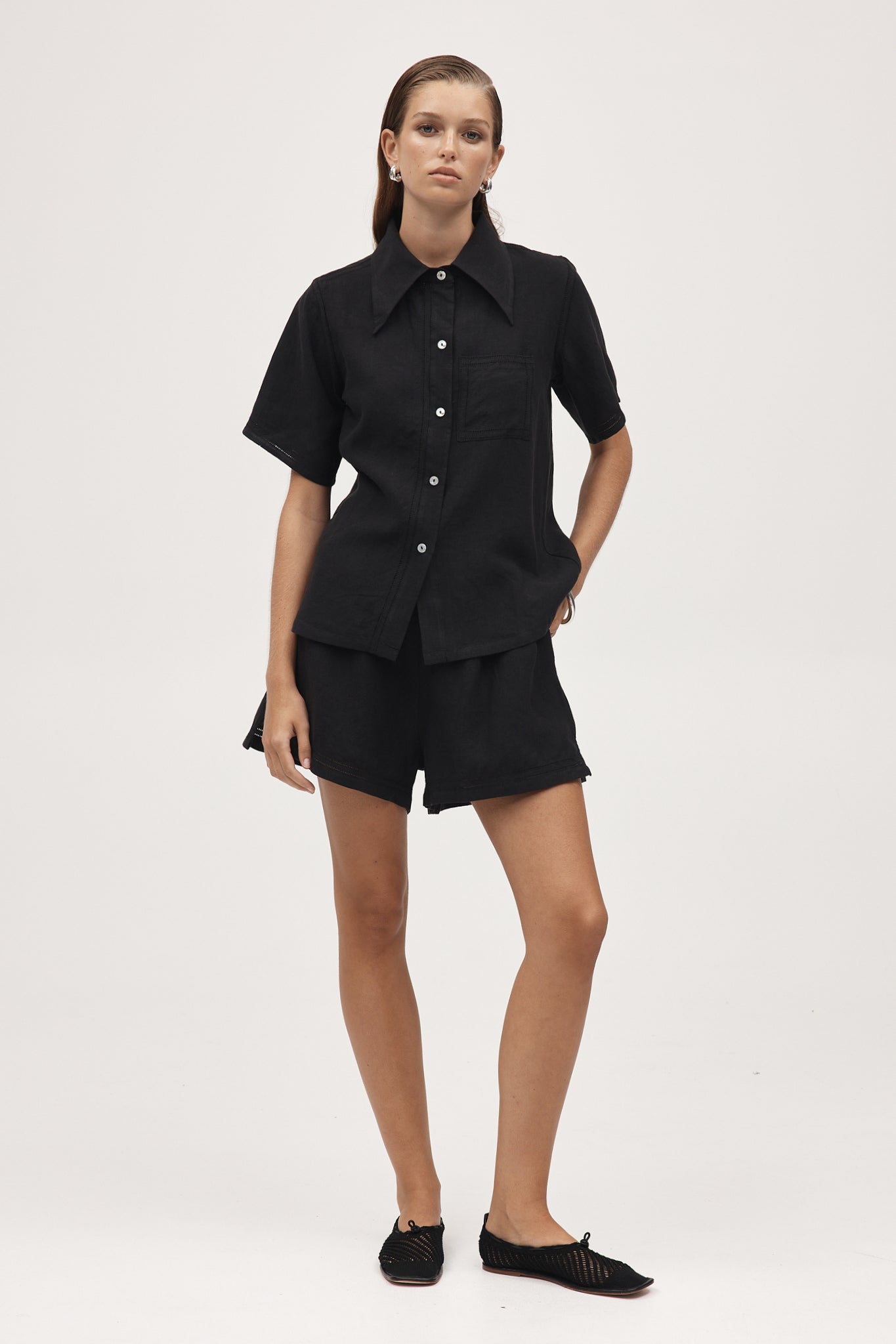 SUNNY SHIRT - BLACK