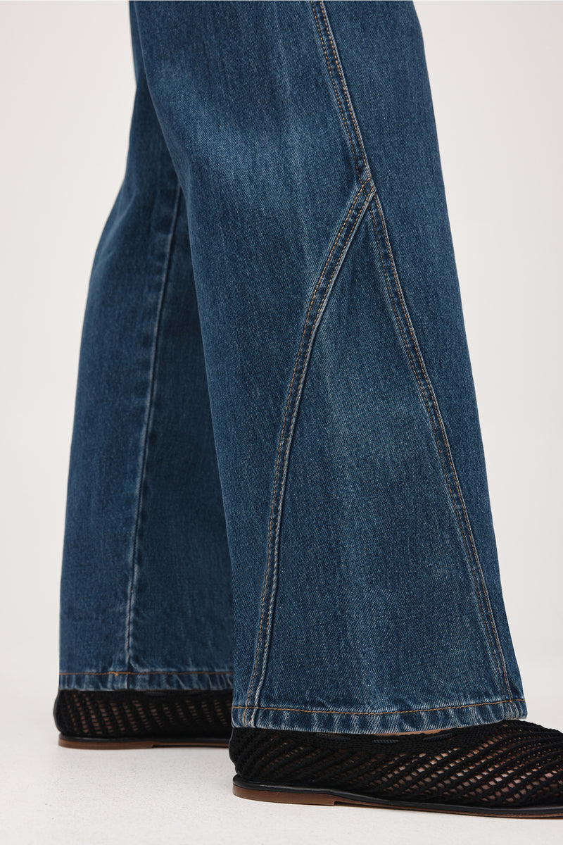 CURVE SEAM JEAN II - HERITAGE BLUE