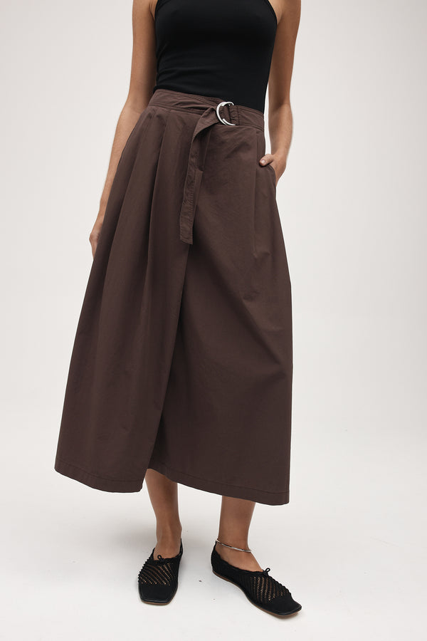 HENRY SKIRT - CHOCOLATE