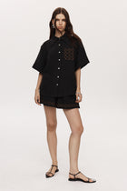 TEGAN SHIRT - BLACK