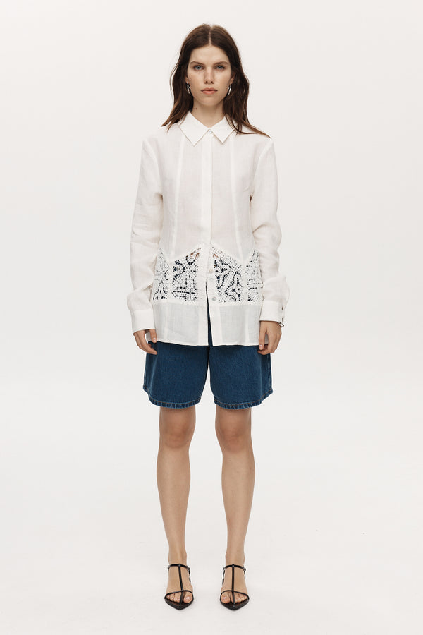 IONA SHIRT - IVORY