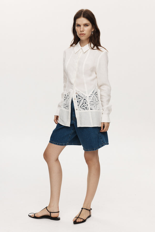 IONA SHIRT - IVORY