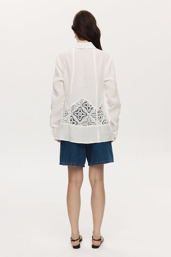 IONA SHIRT - IVORY