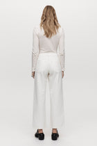 WIDE LEG JEAN - IVORY