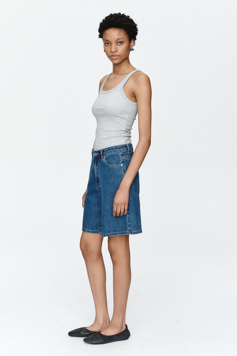 RELAXED JEAN SHORT - HERITAGE BLUE