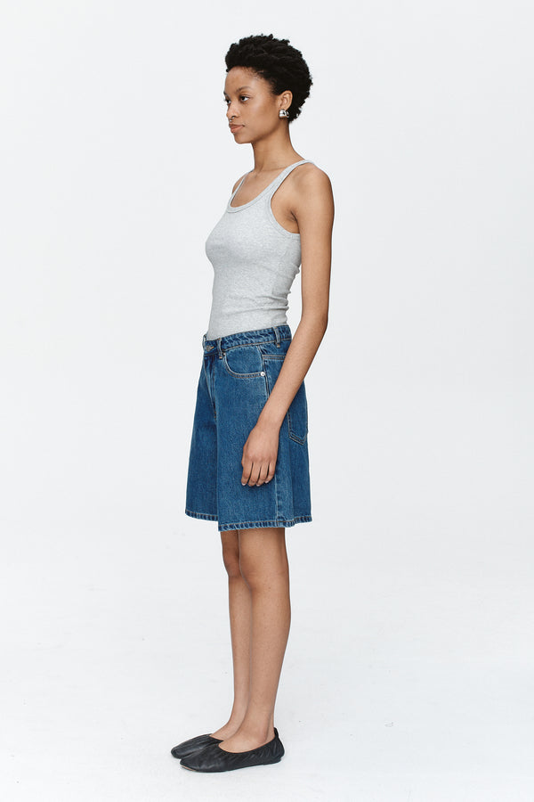 RELAXED JEAN SHORT - HERITAGE BLUE