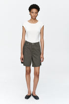 RELAXED JEAN SHORT - ROSEMARY