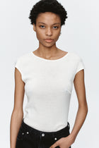 SUKI TOP - IVORY